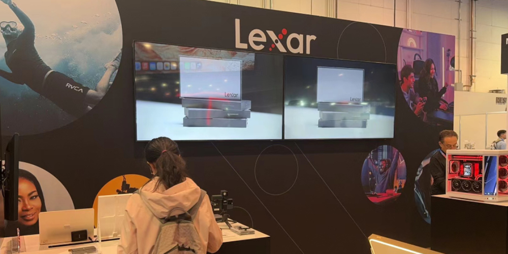 Lexar׿ɳ(chung)´惦aƷCES 2025 չʾ惦Q